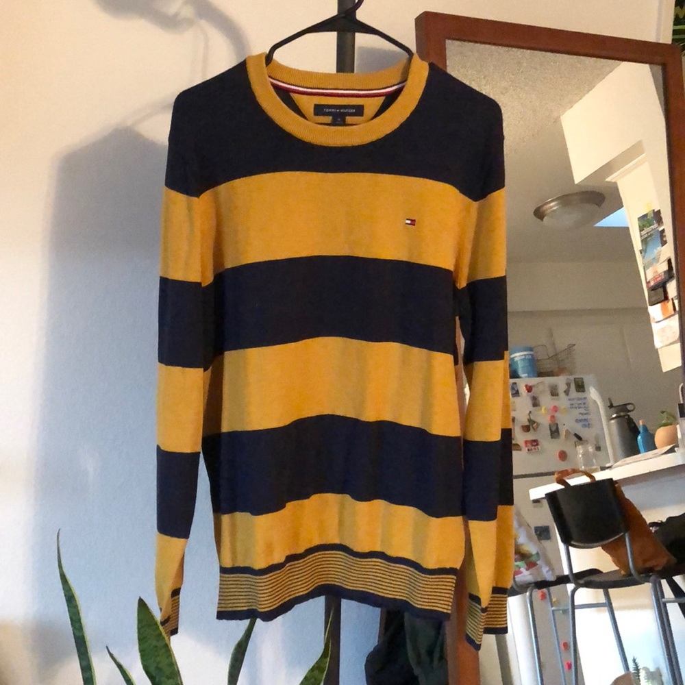 Tommy Hilfiger Striped Pullover Sweater Size M